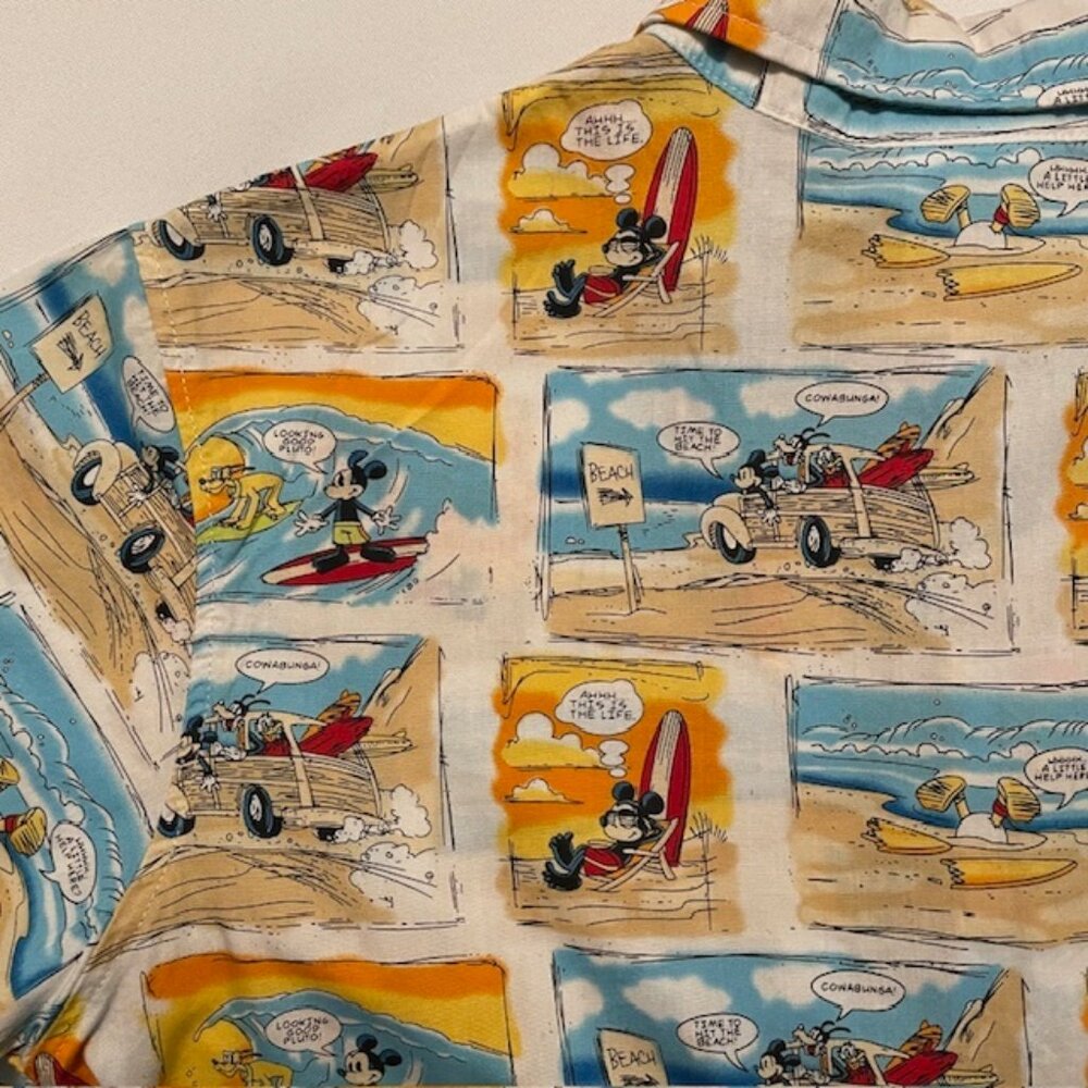 DISNEY PARKS boys XXl button up - Picture 4 of 9